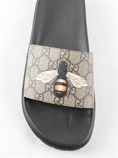 gucci bee sandals|gucci shoes bee price.